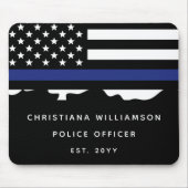 Abschluss der Polizeiakademie für Zollpolizei Mousepad (Vorne)