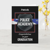 Abschluss der Polizeiakademie Karte (Gelbe Blume)