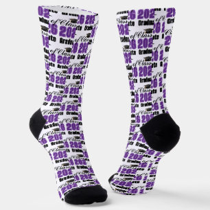 Abschluss der Purple-Klasse 2026 Socken