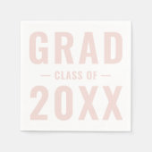 Abschluss der Rotblütenblütenblüte Serviette (Vorderseite)