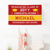 Abschluss der Roten und Gelben Schule Banner (Insitu)