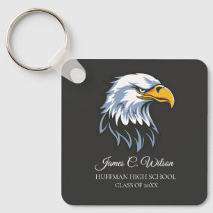 Abschluss der School Eagle Schlüsselanhänger