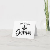 Abschluss der Schule für Zollrecht Karte (Vorderseite)