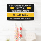 Abschluss der Schwarzen und Gelben Goldschulen Banner (Insitu)