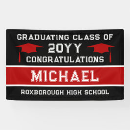 Abschluss der Schwarzen und Roten Schule Banner