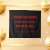 Abschluss der Schwarzen und Roten Schule Wandteppich