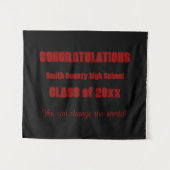 Abschluss der Schwarzen und Roten Schule Wandteppich (Vorderseite (Horizontal))