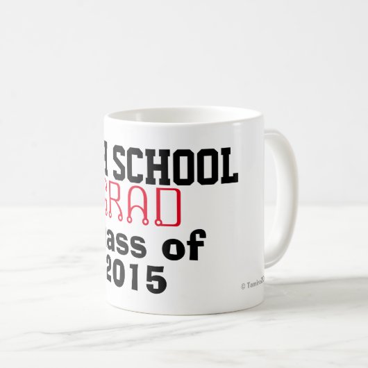 Abschluss der Sekundarstufe II Kaffeetasse (VorderseiteRechts)