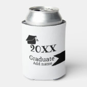 Abschluss der Stufe 20XX mit schlichter minimaler Dosenkühler (Kanne Vorderseite)