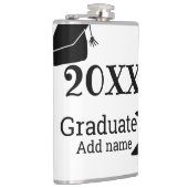 Abschluss der Stufe 20XX mit schlichter minimaler Flachmann (Rechts)