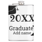 Abschluss der Stufe 20XX mit schlichter minimaler Flachmann (Vorderseite)