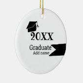 Abschluss der Stufe 20XX mit schlichter minimaler Keramik Ornament (Rechts)