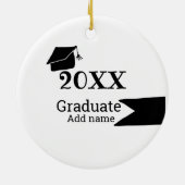 Abschluss der Stufe 20XX mit schlichter minimaler Keramik Ornament (Hinten)