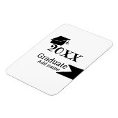 Abschluss der Stufe 20XX mit schlichter minimaler  Magnet (Linke Seite)