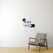 Abschluss der Stufe 20XX mit schlichter minimaler  Wandteppich (Beispiel)