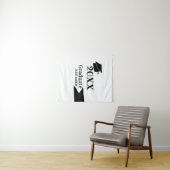 Abschluss der Stufe 20XX mit schlichter minimaler Wandteppich (Beispiel (Horizontal))