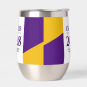 Abschluss der Uni der lila Gold School (Links)