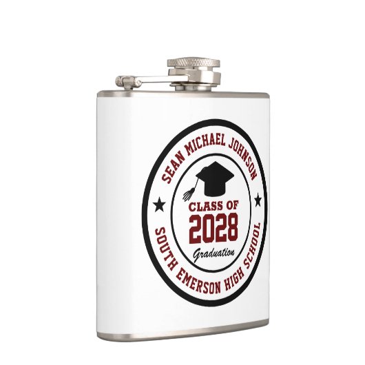 Abschluss der Uni Grad Flachmann (Rechts)