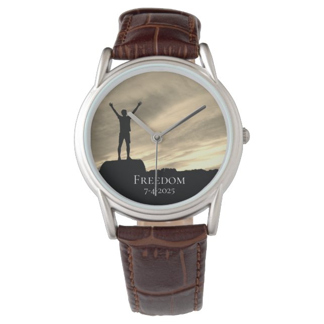 *~* Abschluss der Vergabefreiheit von Männern Armbanduhr (Vorderseite)