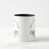 Abschluss der Veterinärschule Personalisiert Tasse (Zentrum)