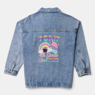 Abschluss der vierten Klasse Magical Unicorn Pop I Jeansjacke