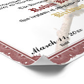 Abschluss der Vogelbeobachtung Poster (Ecke)