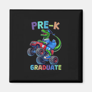 Abschluss der Vorklasse Monstertruck Dinosaurier J Magnet