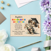 Abschluss der Welpen-Kleinkinderschule Acryleinladungen (In Situ (Hochzeit))