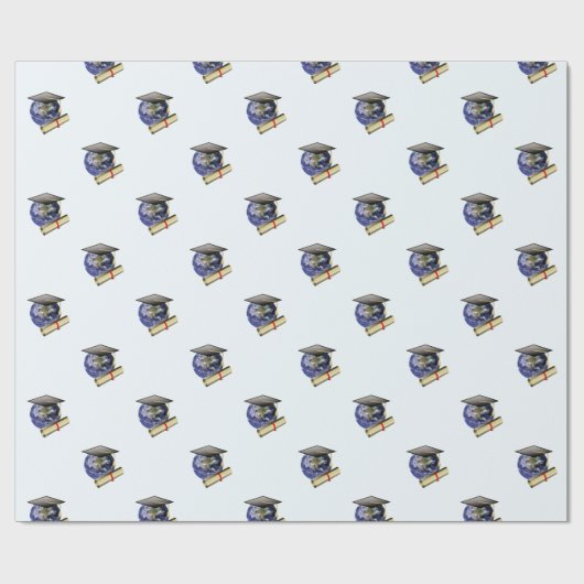 Abschluss der Weltklasse Geschenkpapier (Flach)