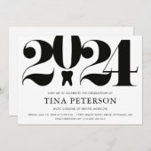 Abschluss der Zahnarztschule Einladung (Vorne/Hinten)