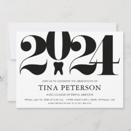 Abschluss der Zahnarztschule Einladung