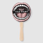 Abschluss der Zahnarztschule Fächer (Vorderseite)