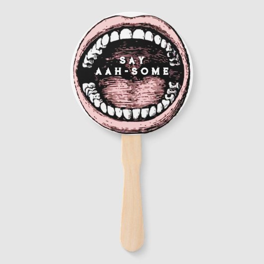 Abschluss der Zahnarztschule Fächer (Vorderseite)