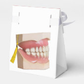 Abschluss der Zahnarztschule Geschenkschachtel (Rückseite)