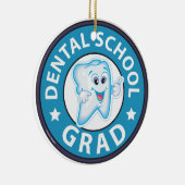 Abschluss der Zahnarztschule Keramik Ornament (Rechts)