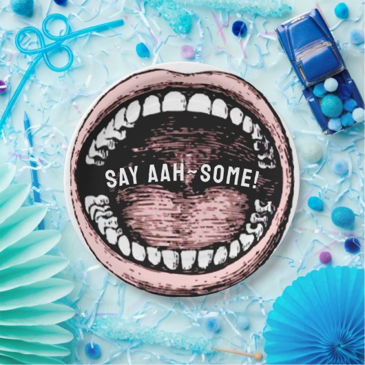 Abschluss der Zahnarztschule Pappteller (Party)