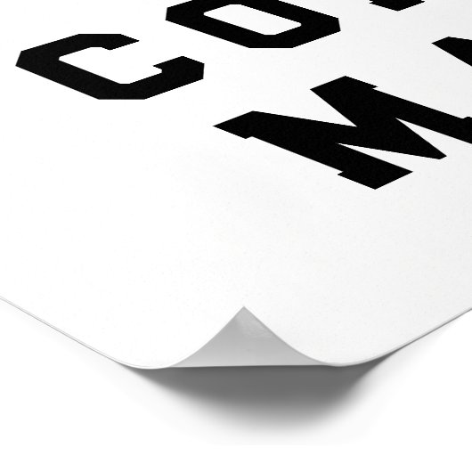 Abschluss der Zahnarztschule Poster (Ecke)