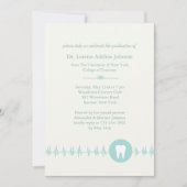 Abschluss der Zahntechnik Einladung (Vorderseite)