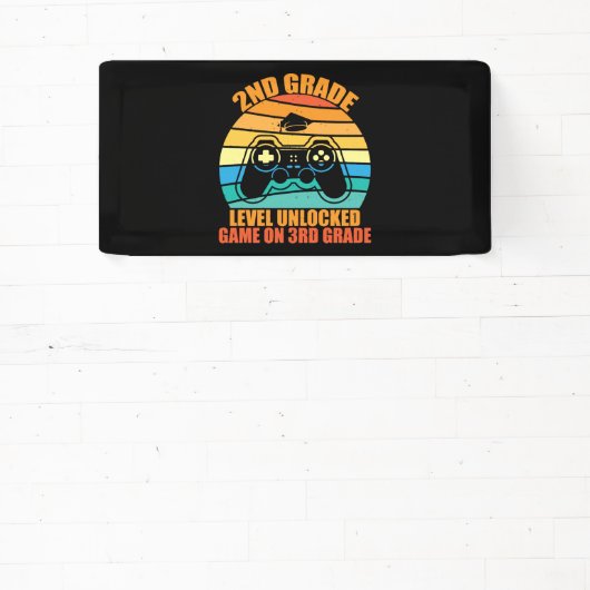 Abschluss der zweiten Klasse auf Schulstufe frei Banner (InSitu)