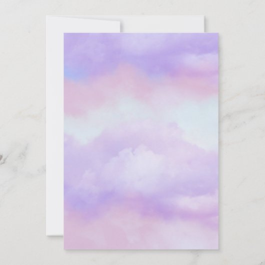 Abschluss des Abschlusses Einladung (Rückseite)