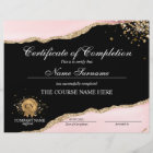 Abschluss des Abschlusszertifikats