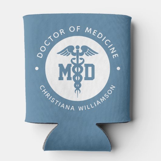 Abschluss des Arztes für Medizin Dosenkühler (Rückseite)