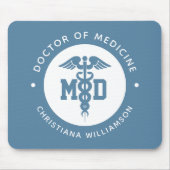 Abschluss des Arztes für Medizin Mousepad (Vorne)