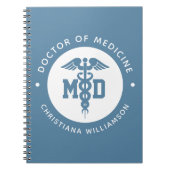 Abschluss des Arztes für Medizin Notizblock (Vorderseite)