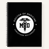Abschluss des Arztes für Medizin Notizblock (Vorderseite)