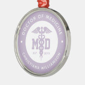 Abschluss des Arztes für Medizin Ornament Aus Metall (Links)