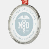 Abschluss des Arztes für Medizin Ornament Aus Metall (Links)