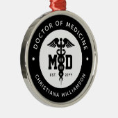 Abschluss des Arztes für Medizin Ornament Aus Metall (Rechts)