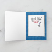 Abschluss des Arztes Karte (Innenseite)