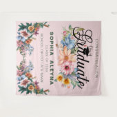 Abschluss des Blumengartens Wandteppich (Vorderseite (Horizontal))